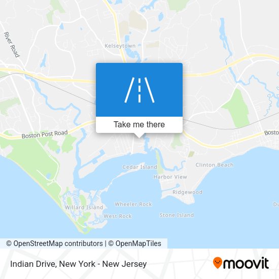 Indian Drive map