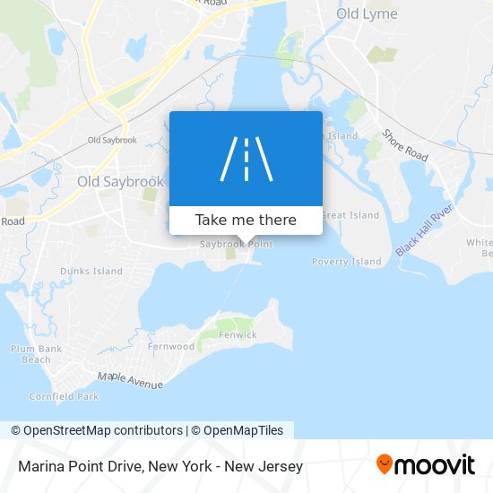 Marina Point Drive map