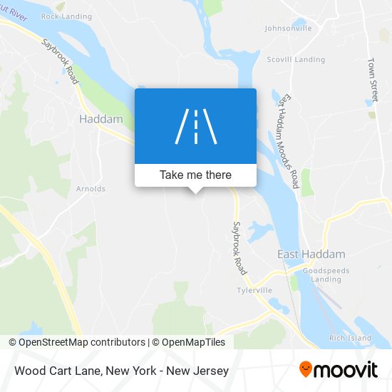 Mapa de Wood Cart Lane
