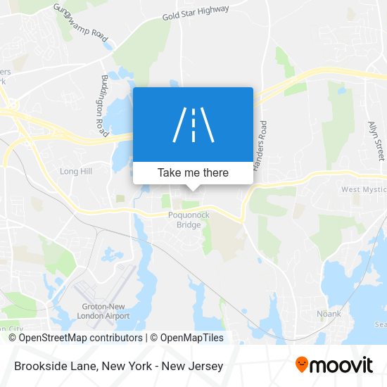 Mapa de Brookside Lane