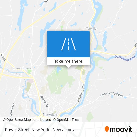 Power Street map