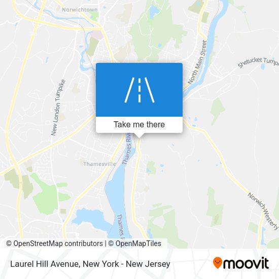 Mapa de Laurel Hill Avenue