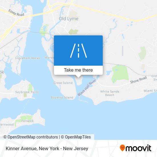 Mapa de Kinner Avenue