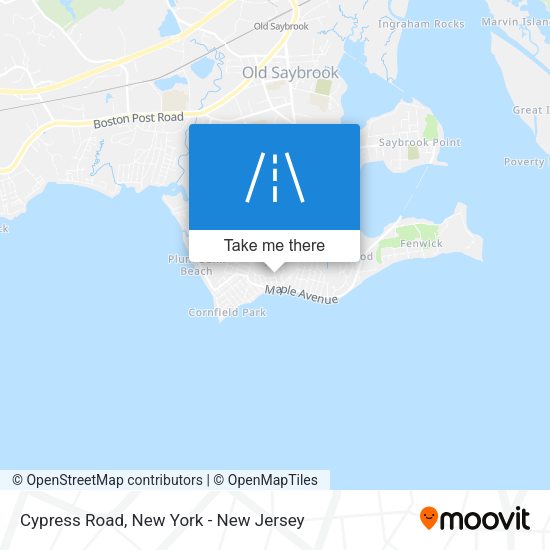 Mapa de Cypress Road