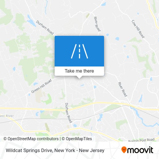 Wildcat Springs Drive map