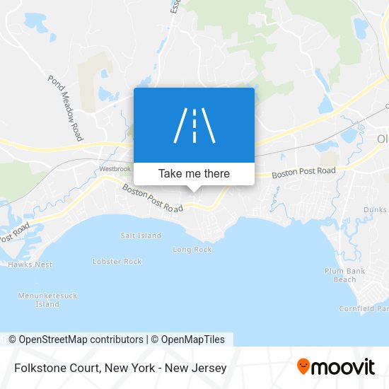 Mapa de Folkstone Court