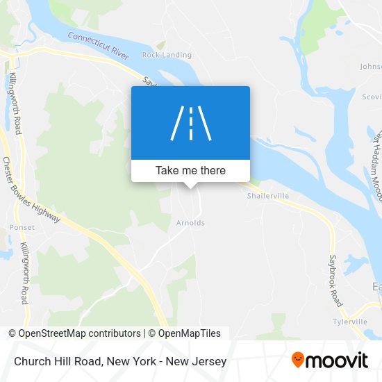 Mapa de Church Hill Road