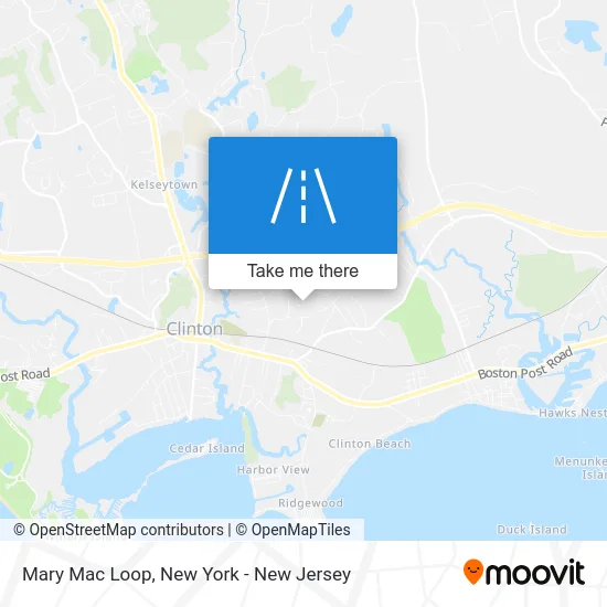Mary Mac Loop map