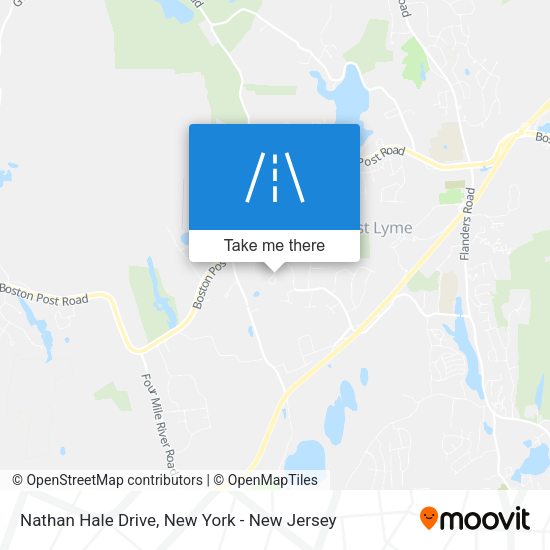 Mapa de Nathan Hale Drive