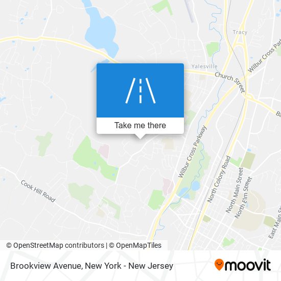 Brookview Avenue map