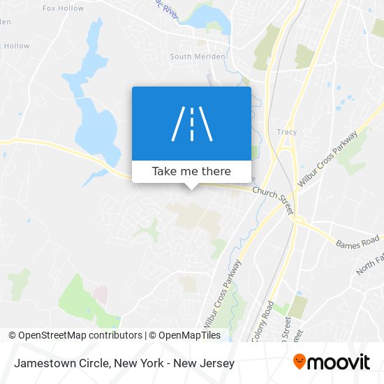 Mapa de Jamestown Circle