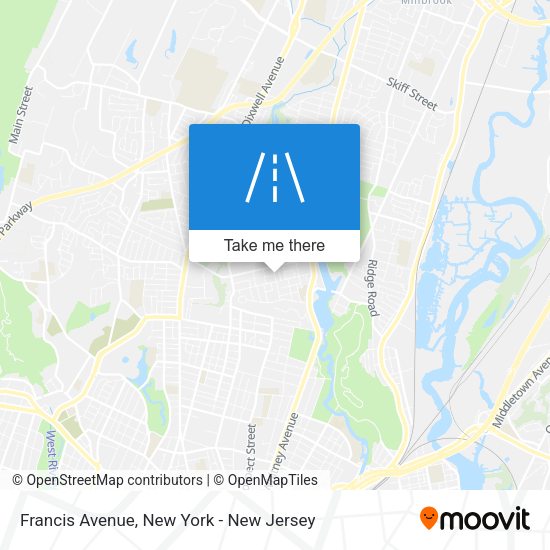 Mapa de Francis Avenue