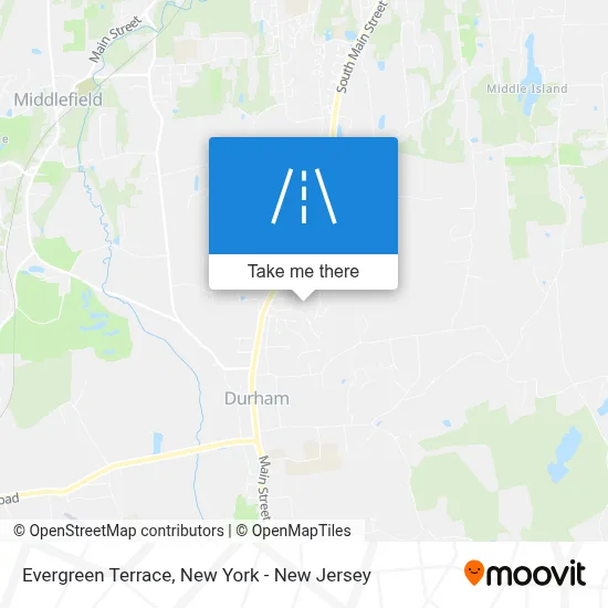 Evergreen Terrace map