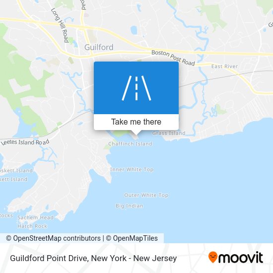 Guildford Point Drive map