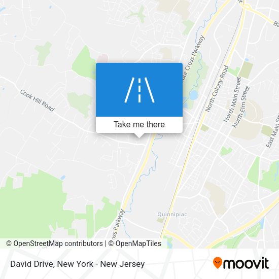 David Drive map