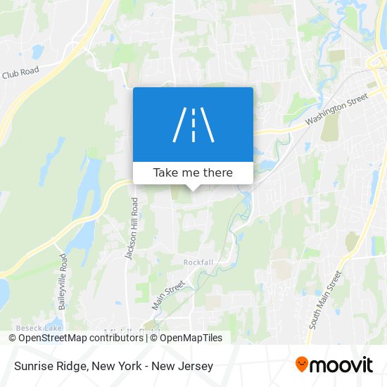 Mapa de Sunrise Ridge