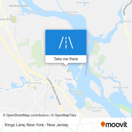 Kings Lane map