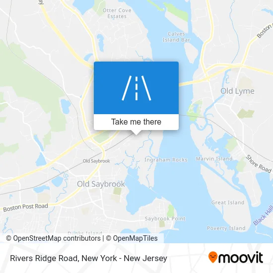 Rivers Ridge Road map