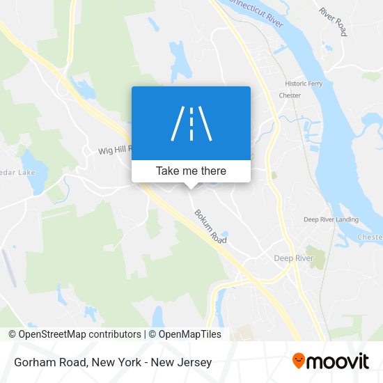 Gorham Road map