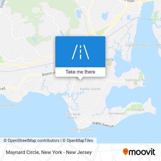 Mapa de Maynard Circle