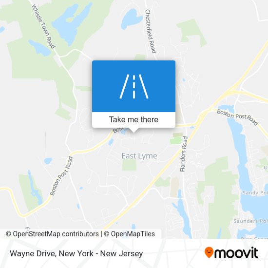 Mapa de Wayne Drive