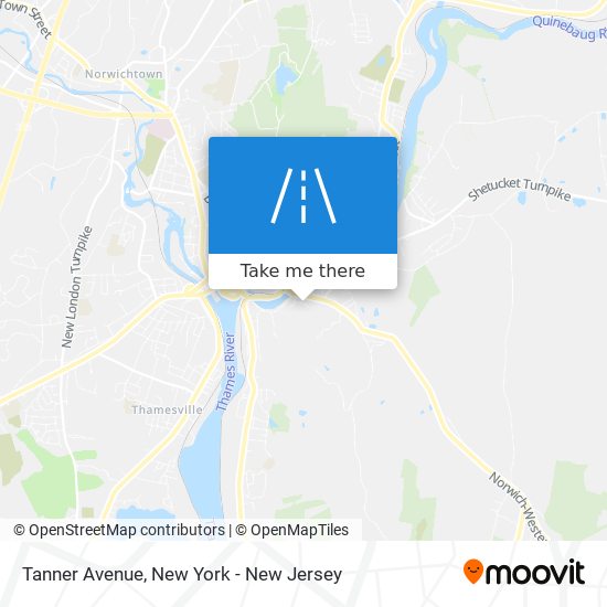 Mapa de Tanner Avenue