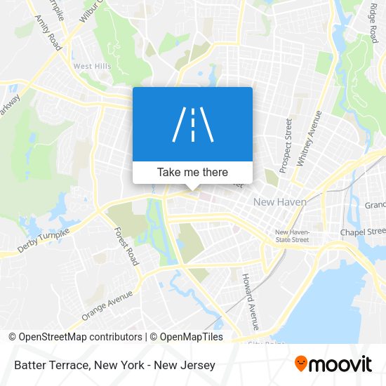 Mapa de Batter Terrace