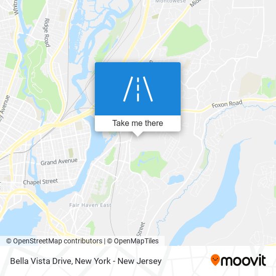 Bella Vista Drive map