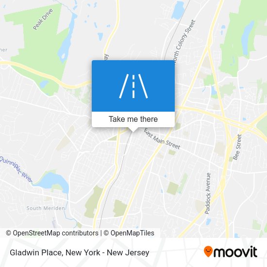 Mapa de Gladwin Place