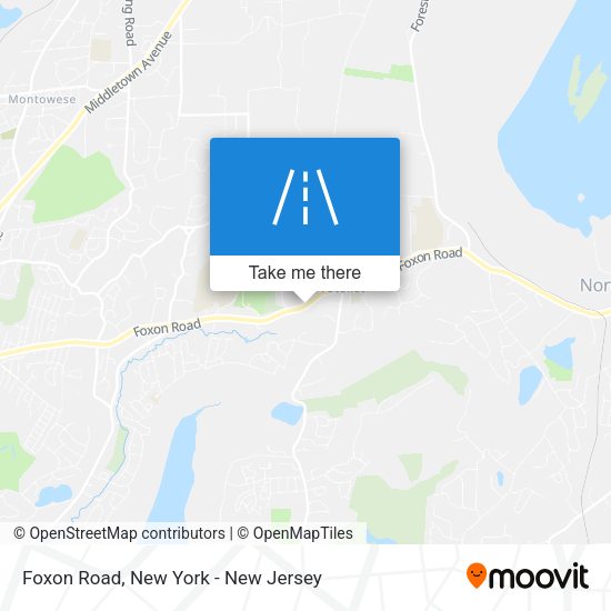 Mapa de Foxon Road