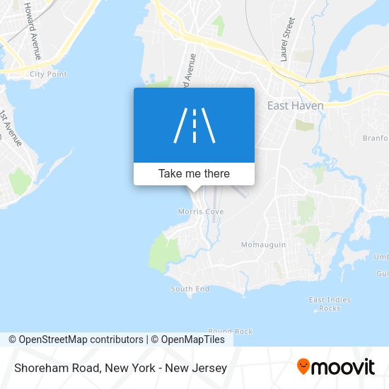 Mapa de Shoreham Road