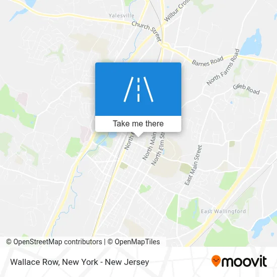 Wallace Row map