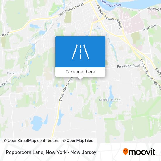 Mapa de Peppercorn Lane