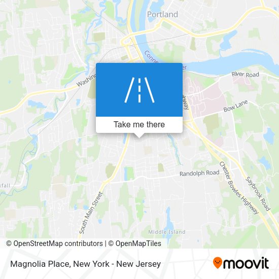 Mapa de Magnolia Place