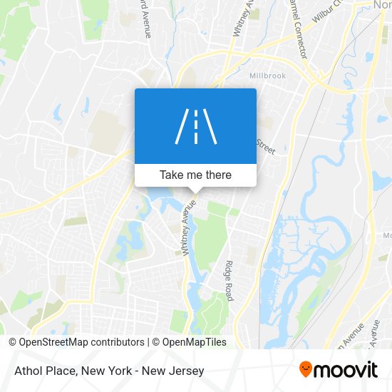 Athol Place map