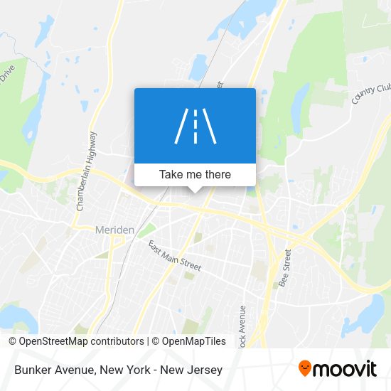 Mapa de Bunker Avenue