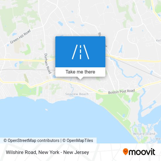 Mapa de Wilshire Road