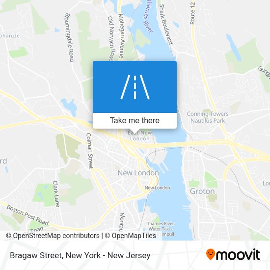Mapa de Bragaw Street