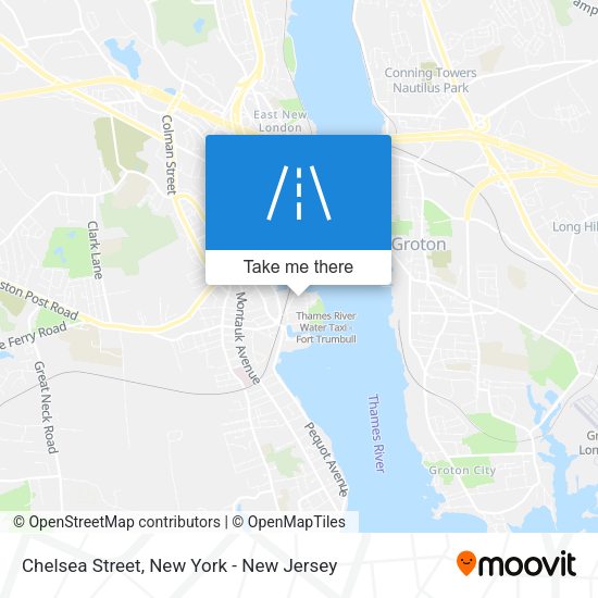 Mapa de Chelsea Street