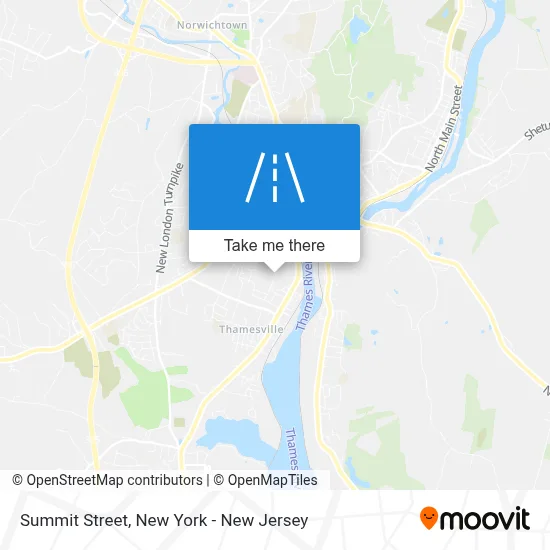 Summit Street map