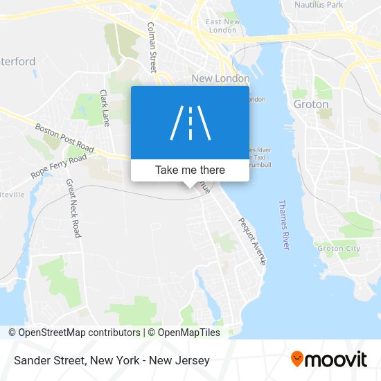 Mapa de Sander Street