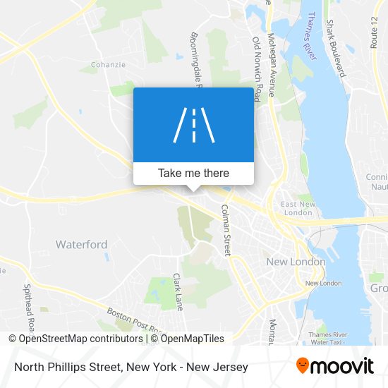 Mapa de North Phillips Street