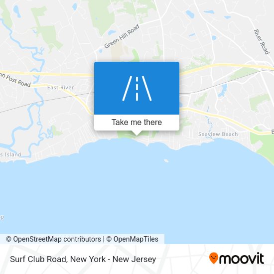 Mapa de Surf Club Road