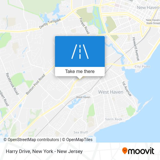 Harry Drive map