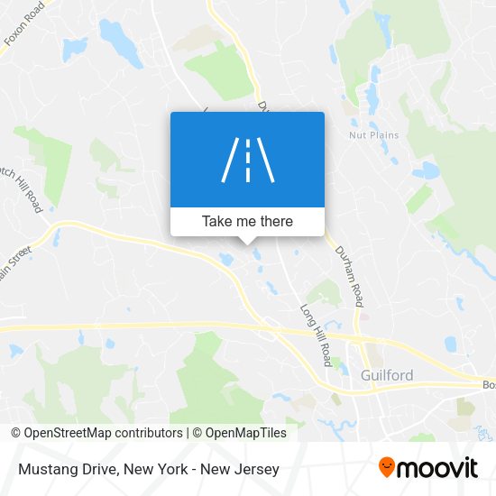 Mustang Drive map