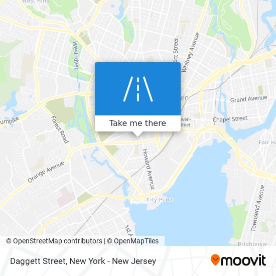 Daggett Street map