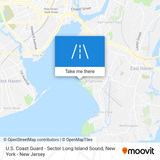 U.S. Coast Guard - Sector Long Island Sound map