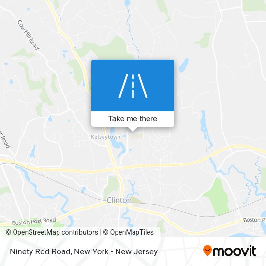 Mapa de Ninety Rod Road