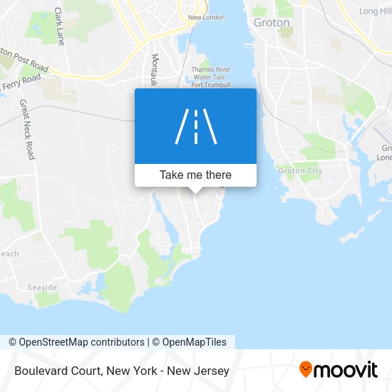 Mapa de Boulevard Court