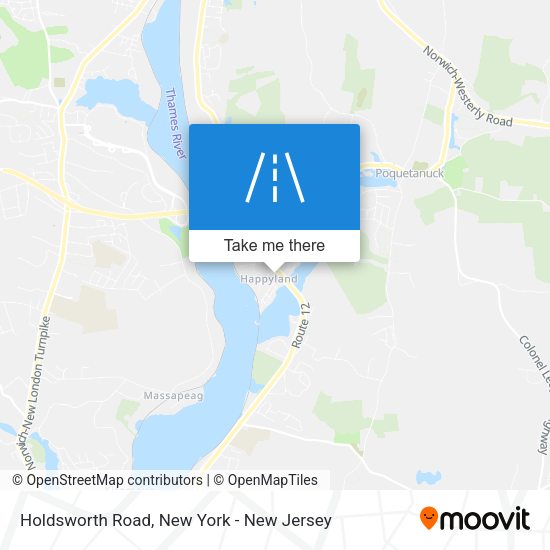 Mapa de Holdsworth Road